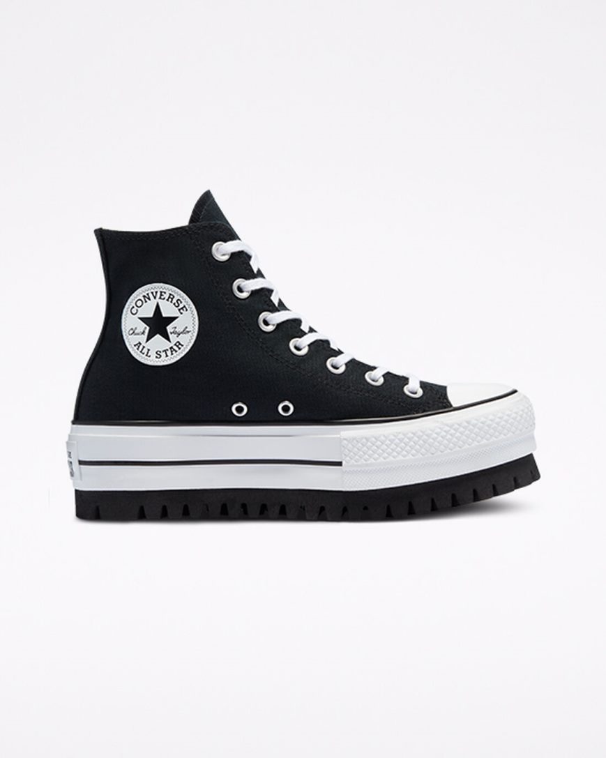 Men\'s Converse Chuck Taylor All Star Trek High Top Shoes Black | AU 0134EL